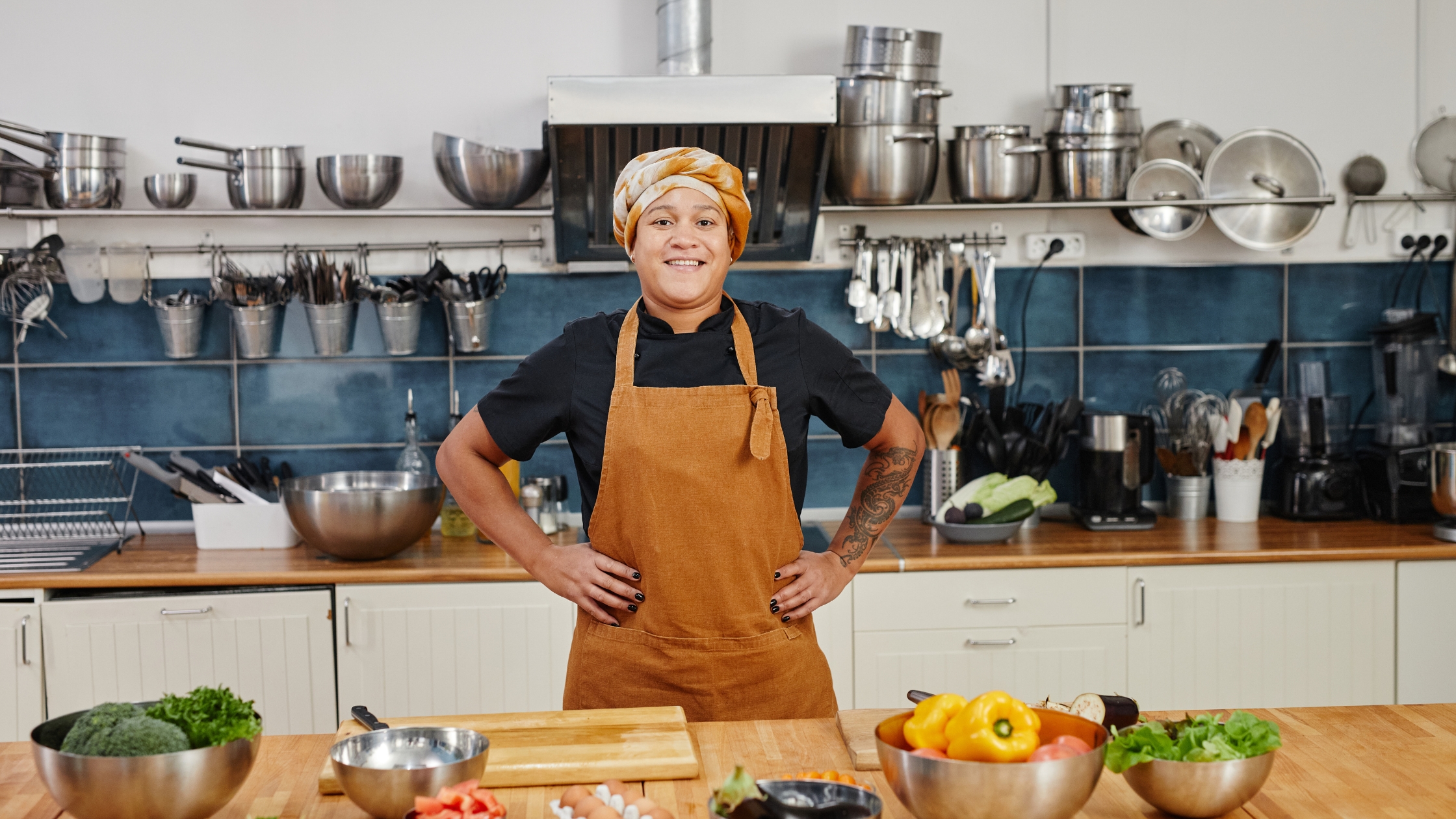 How to use an equipment loan for your restaurant | Woman chef in kitchen