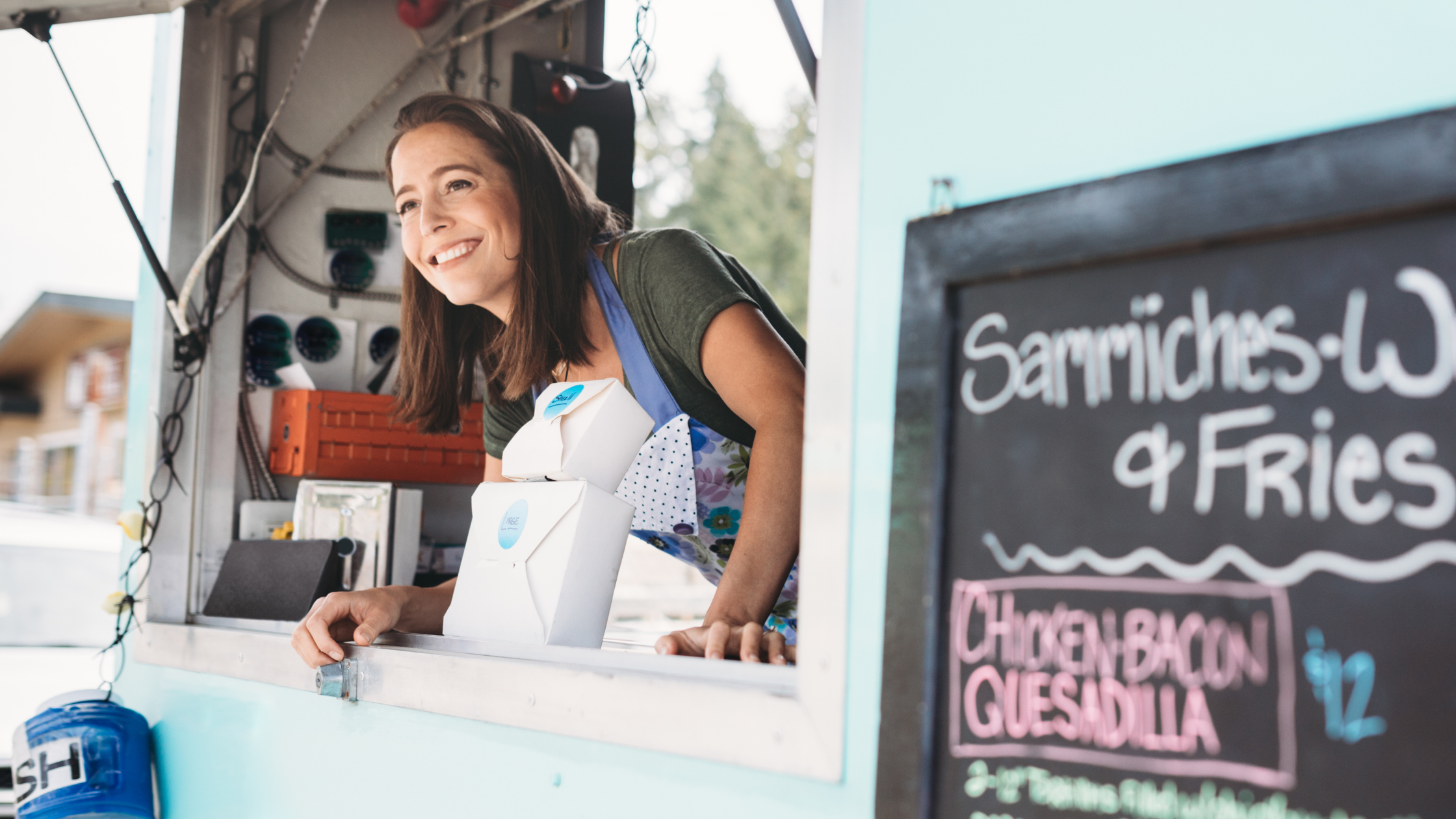 Working Capital Loan vs. Line of Credit | Woman food truck owner